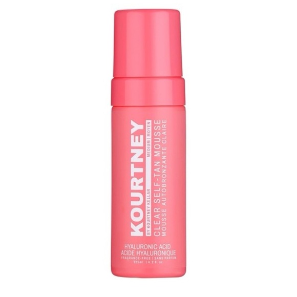 KOURTNEY Clear Hyaluronic Acid Sunless Tanning Foam / Instant Medium - 4.2 oz - Picture 1 of 4
